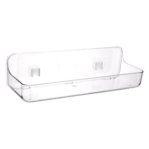 Sticky Shelf, Sticky Basket, ROSELIFE Bar Storage Tray, Magic Stick Installation, Punchless, Clear, Widen