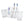 Load image into Gallery viewer, Sticky Toothbrush Center w/ Two Cup, ROSELIFE Toothbrush Storage Tray, Magic Stick Installation, Punchless, Clear
