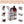 Load image into Gallery viewer, Cosmetic Storage Organizer, Makeup Case, ROSELIFE [TGD] 3 Pieces Kit Jewelry Display, 7 Drawers, 16 Slots, Detachable, Clear
