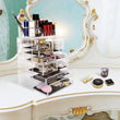 Load image into Gallery viewer, Cosmetic Storage Organizer, Makeup Case, ROSELIFE [TGFA] 4 Pieces Kit Jewelry Display, 10 Drawers, 16 Slots, Detachable, Clear
