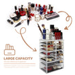 Load image into Gallery viewer, Cosmetic Storage Organizer, Makeup Case, ROSELIFE [TGHA] 4 Pieces Kit Jewelry Display, 11 Drawers, 16 Slots, Detachable, Clear
