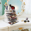 Load image into Gallery viewer, Cosmetic Storage Organizer, Makeup Case, ROSELIFE [THCA] 4 Pieces Kit Jewelry Display, 10 Drawers, 16 Slots, Detachable, Clear

