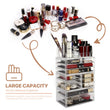 Load image into Gallery viewer, Cosmetic Storage Organizer, Makeup Case, ROSELIFE [THEA] 4 Pieces Kit Jewelry Display, 11 Drawers, 16 Slots, Detachable, Clear
