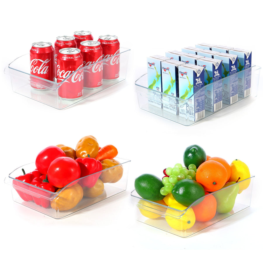 Vegetable and fruit isolated storage 12.2"x8.0"x3.6"fit for refrigerators kitchens