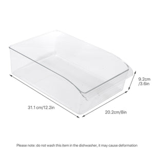 Vegetable and fruit isolated storage 12.2"x8.0"x3.6"fit for refrigerators kitchens