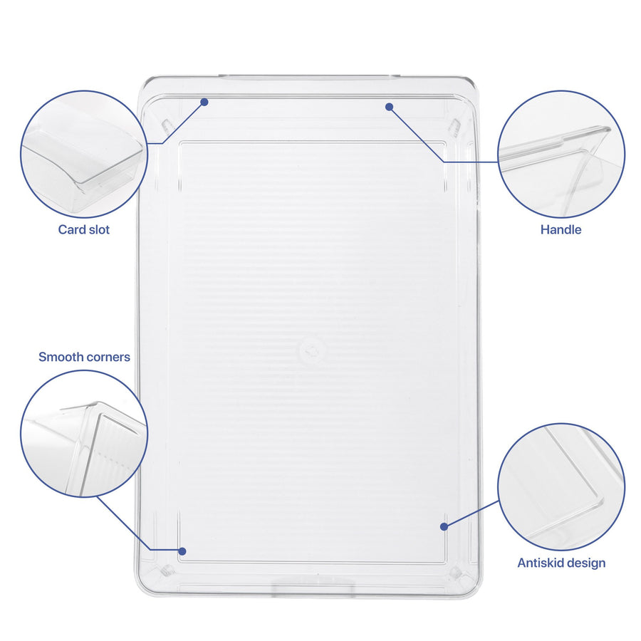Vegetable and fruit isolated storage 12.2"x8.0"x3.6"fit for refrigerators kitchens