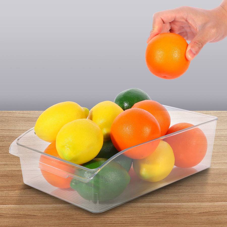 Vegetable and fruit isolated storage 12.2"x8.0"x3.6"fit for refrigerators kitchens