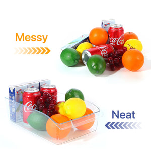Vegetable and fruit isolated storage 12.2"x8.0"x3.6"fit for refrigerators kitchens
