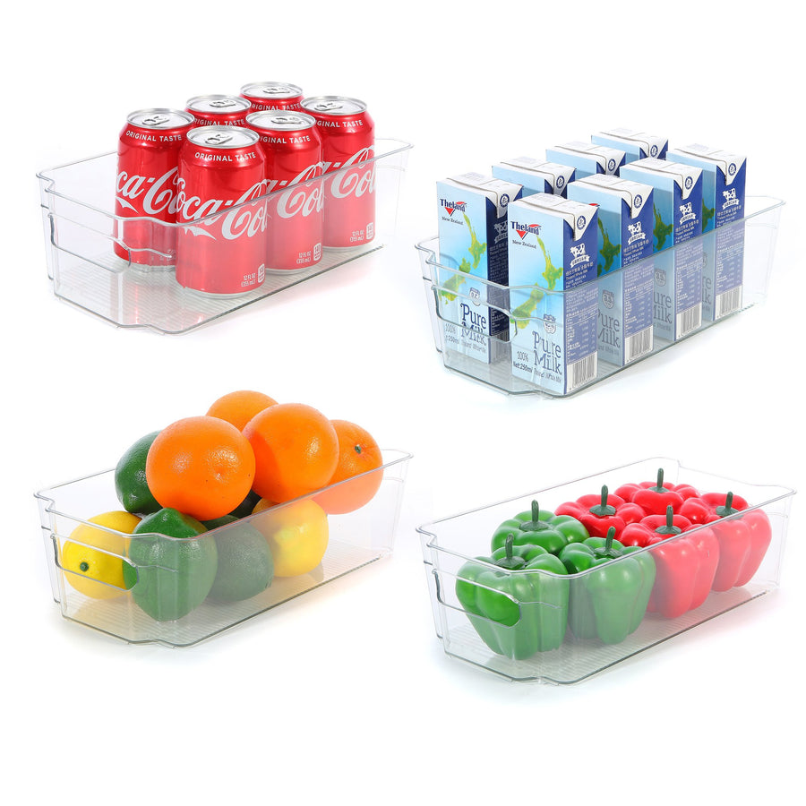 Vegetable and fruit isolated storage 11.8"x6.3"x3.5"fit for refrigerators kitchens