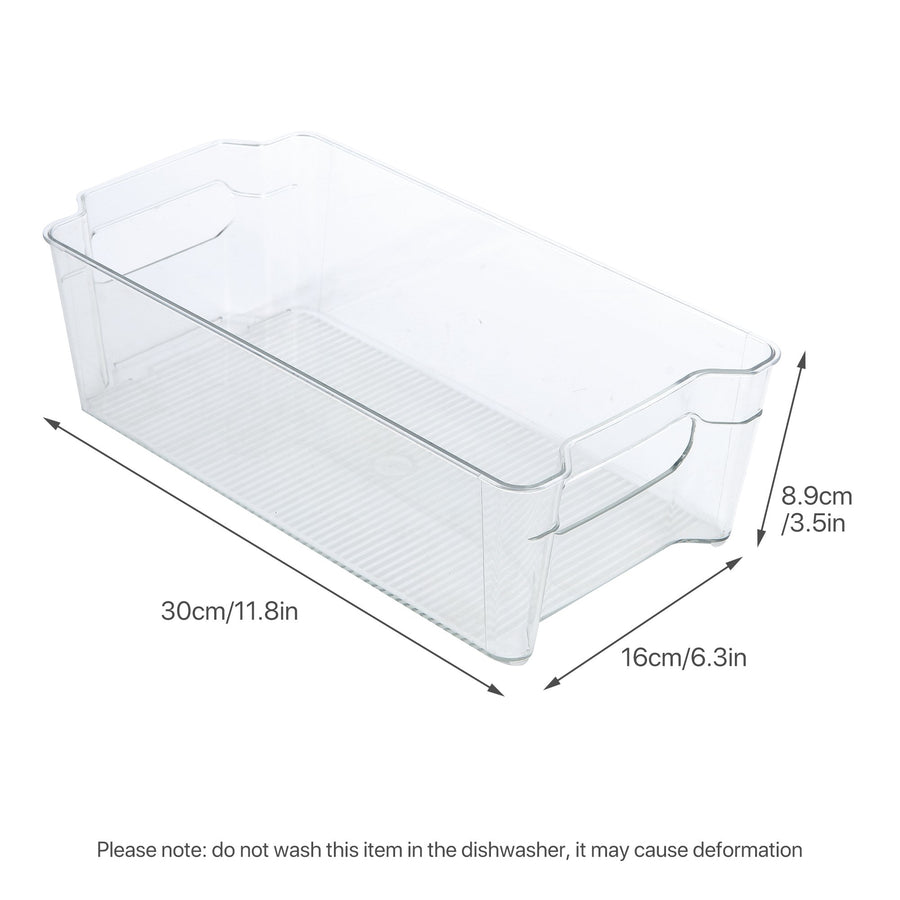Vegetable and fruit isolated storage 11.8"x6.3"x3.5"fit for refrigerators kitchens