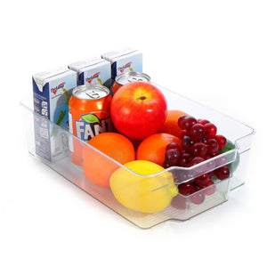 Vegetable and fruit isolated storage 12.6"x8.6"x3.5"fit for refrigerators kitchens