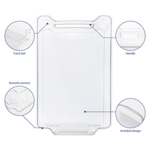 Vegetable and fruit isolated storage 12.6"x8.6"x3.5"fit for refrigerators kitchens