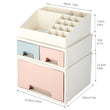 Load image into Gallery viewer, Stationery Organizer box, Roselife Multifunctional Desk Storage Box Set, [TAF-03] w/ 3 Drawers + 16 Slots
