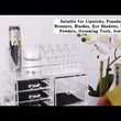 Load and play video in Gallery viewer, Cosmetic Storage Organizer, Makeup Case, ROSELIFE [TGFA] 4 Pieces Kit Jewelry Display, 10 Drawers, 16 Slots, Detachable, Clear

